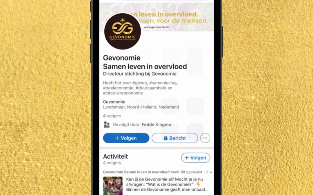 Gevonomie nu ook op LinkedIn